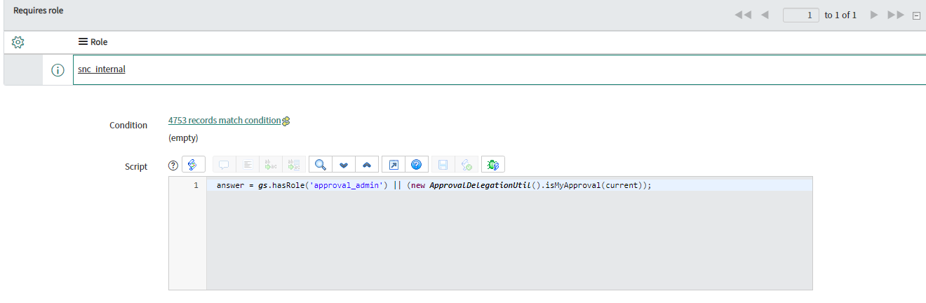 Roles who can approve/Reject Change Request table ... - ServiceNow ...