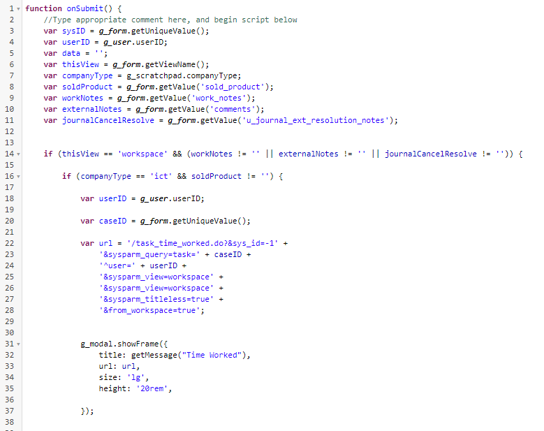 Script Dissapearing Pop up automatically disappearing after Vancouver ... - ServiceNow ...