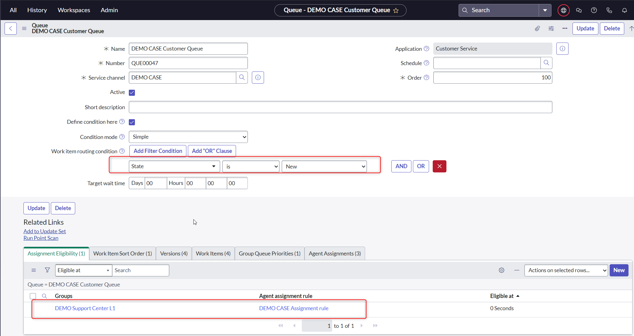 Reassign AWA queue - ServiceNow Community