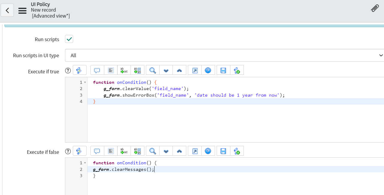 Solved: Valid to field should display message when is set ...
