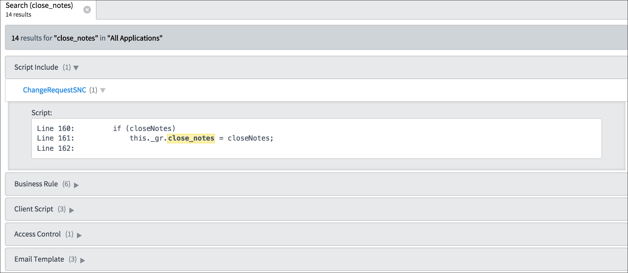 Using Code Search to make developing on the platfo... - ServiceNow ...