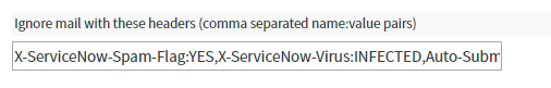 IMPORTANT! New SPAM configurations & SN to SN mai... - ServiceNow Community