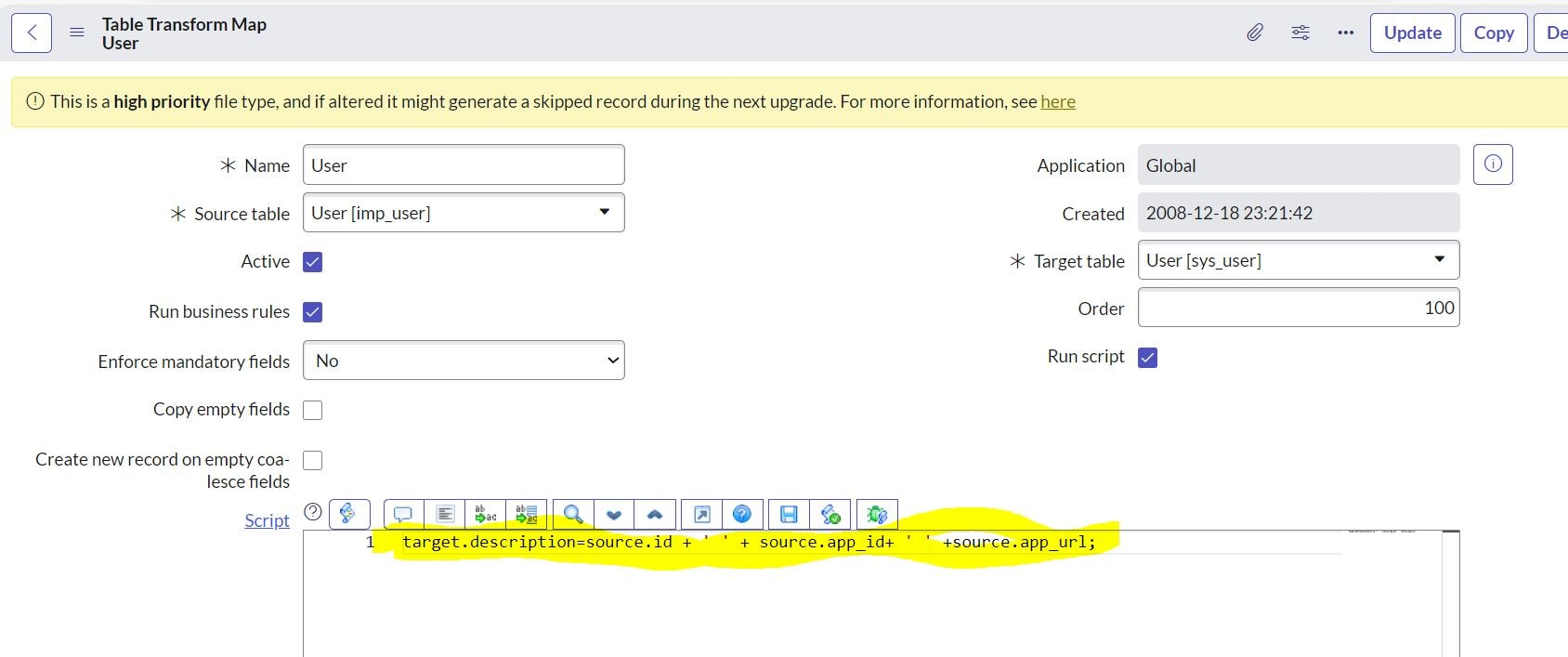 How to get the information through field map scrip... - ServiceNow ...