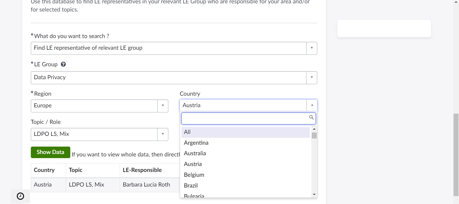 Populating country based on region - ServiceNow Community
