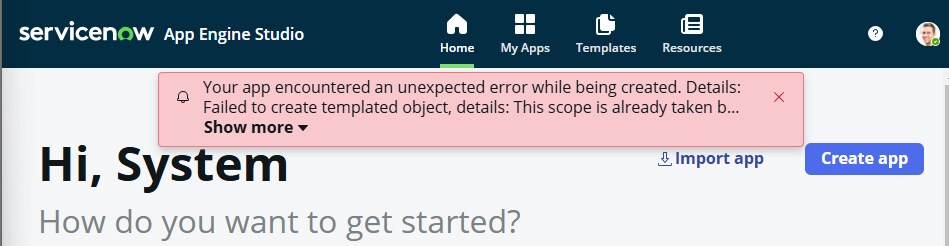 Create the Application frame work - ServiceNow Community