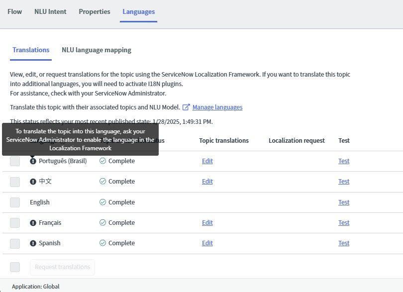Servicenow Language Translation Dynamic Translation Issues - ServiceNow Community