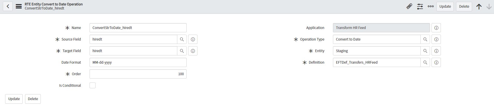 [Robust Transformation] 'Convert to Date' operatio... - ServiceNow ...