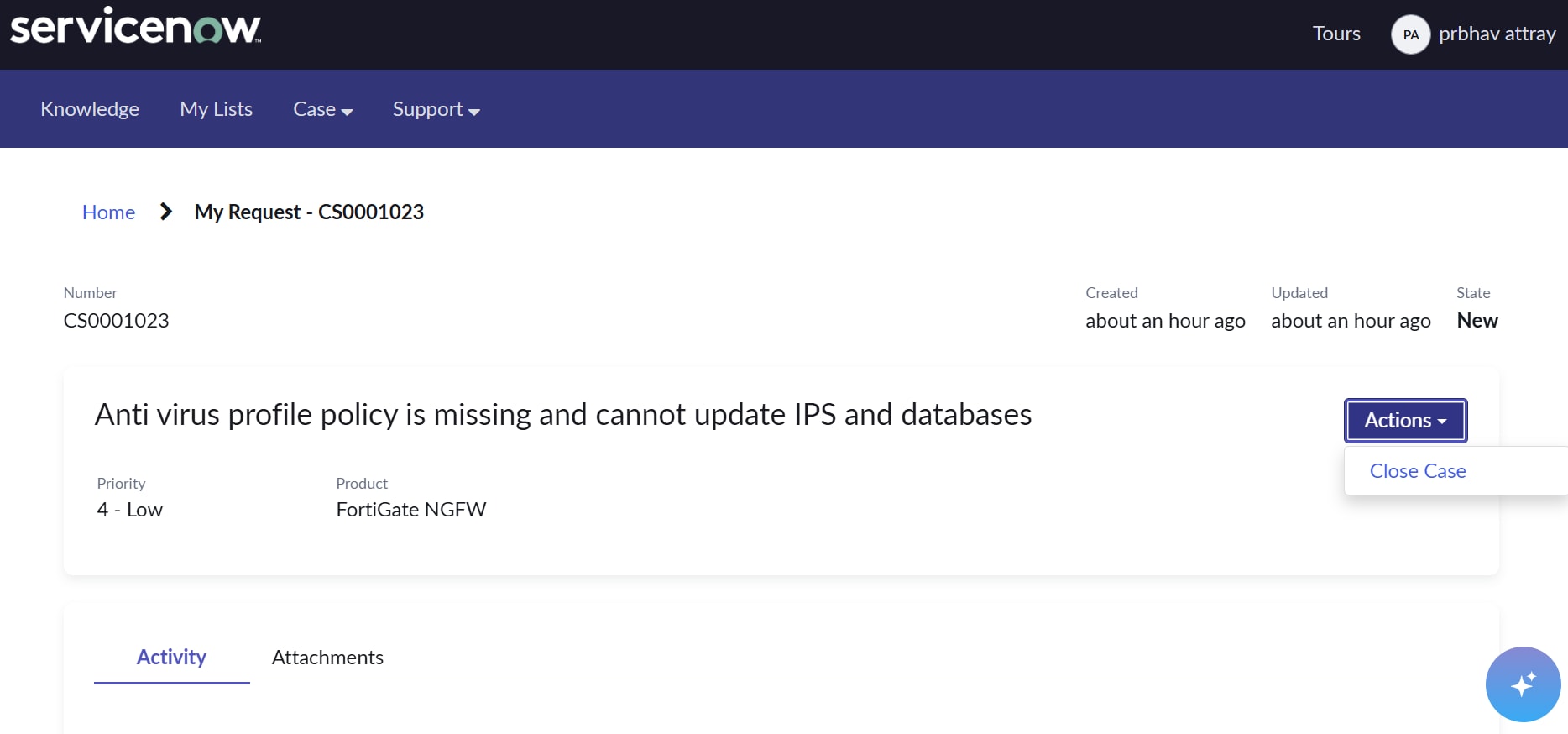 Servicenow Quick Update Button Solved: How to edit action button in case page on CSM port ...