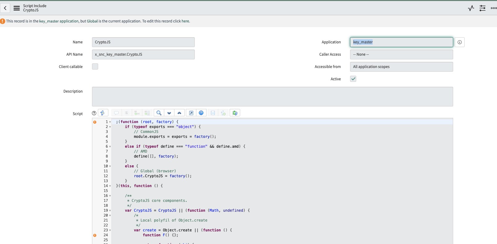 Facing challenge to bundle the Crypto-js.js file. - ServiceNow Community