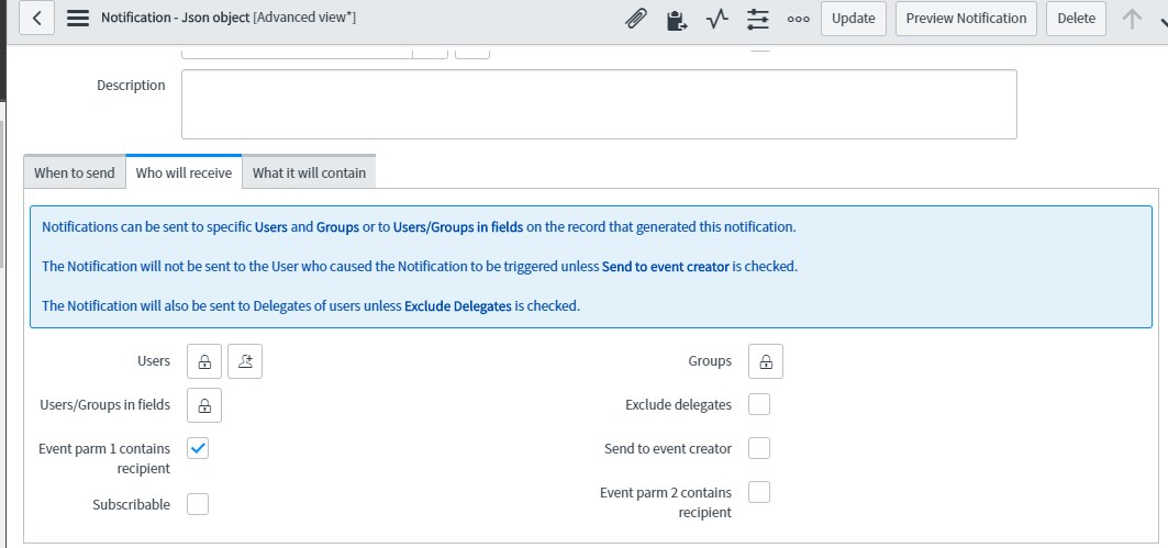 Solved: Send notification from workflow - ServiceNow Community
