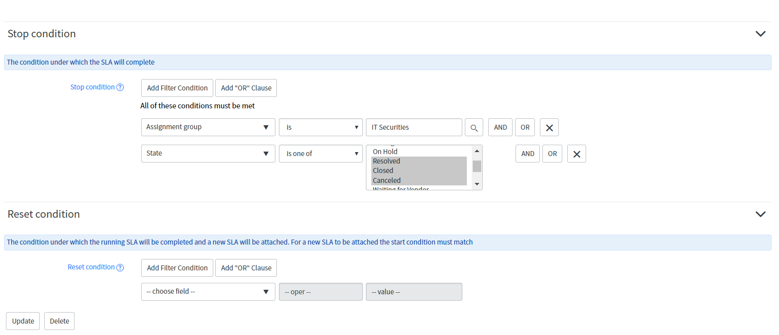 How to complete an sla when assignment group chang... - ServiceNow ...