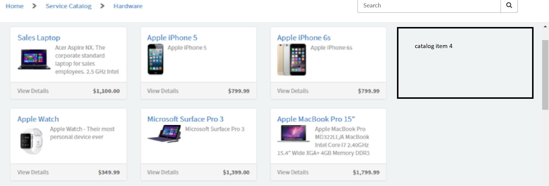 Solved how to modify catalog item view in Service portal? ServiceNow Community