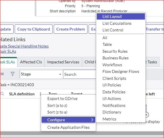 Changes made to list layout in related lists tab a... - Page 2 ...