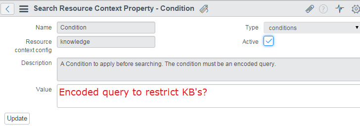 Solved: Limiting Contextual Search results on Incident - ServiceNow ...
