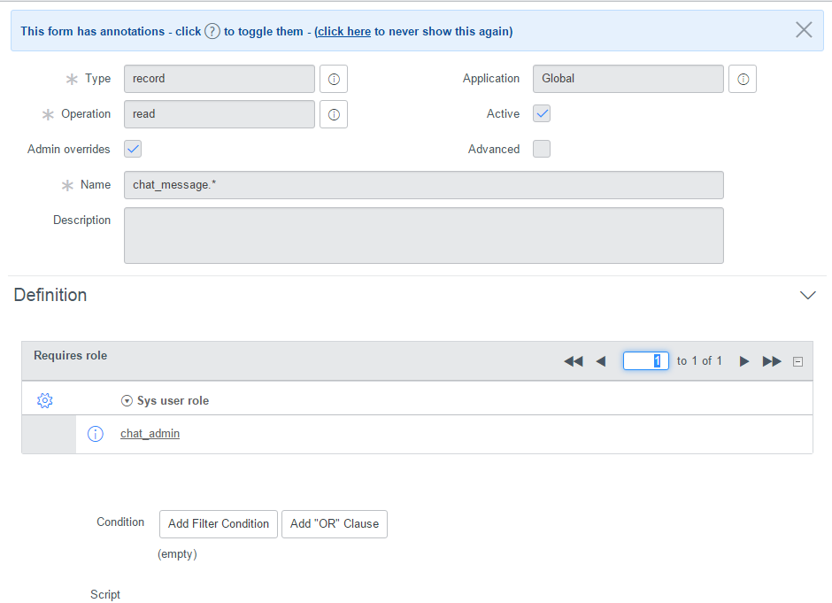 Solved: Unable to view Chat Activity in Incident - ServiceNow Community