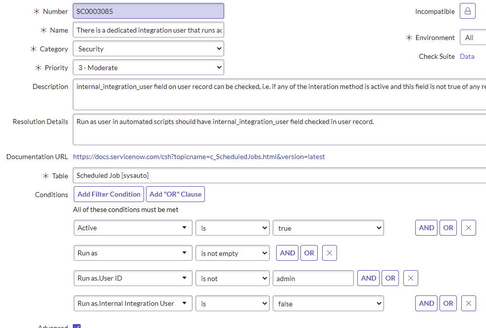 Scan Engine Screen Shot Servicenow How to resolve scan finding - Page 2 - ServiceNow Community