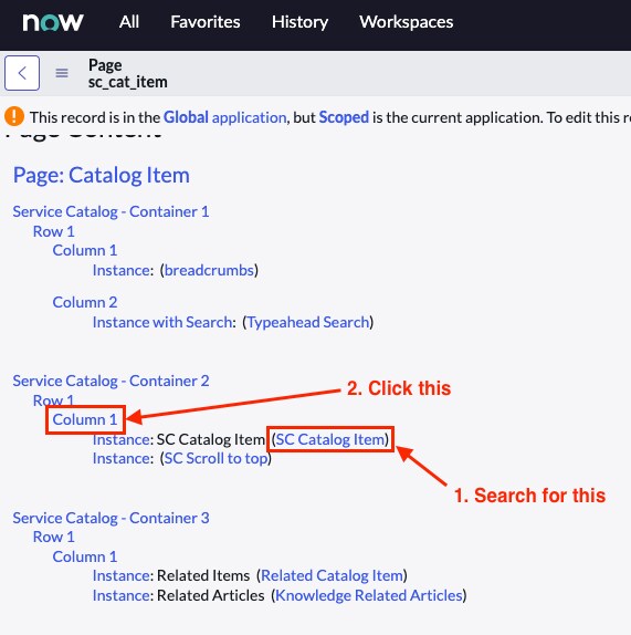 Solved Redirect to Request Item instead of Order Status ServiceNow
