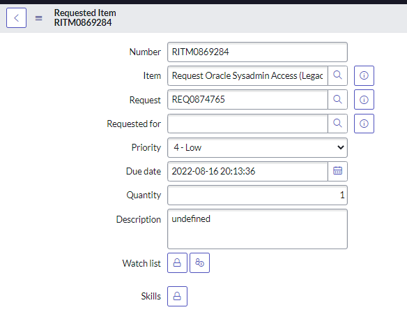 Solved: How to populate the correct Requested_for value on... - Page 2 ...