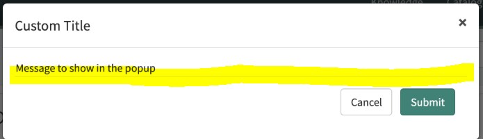 Solved: Re: spmodal confirm - How to change default button... - Page 2 ...