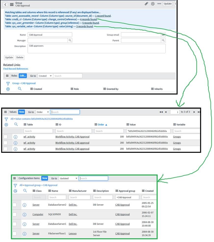 Find out if and where record is referenced in enti... - ServiceNow ...