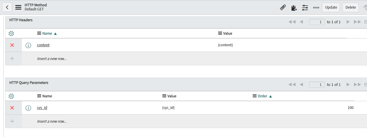 Http Set Parameters Solved: How to set Http Query parameter in Rest message? - ServiceNow ...
