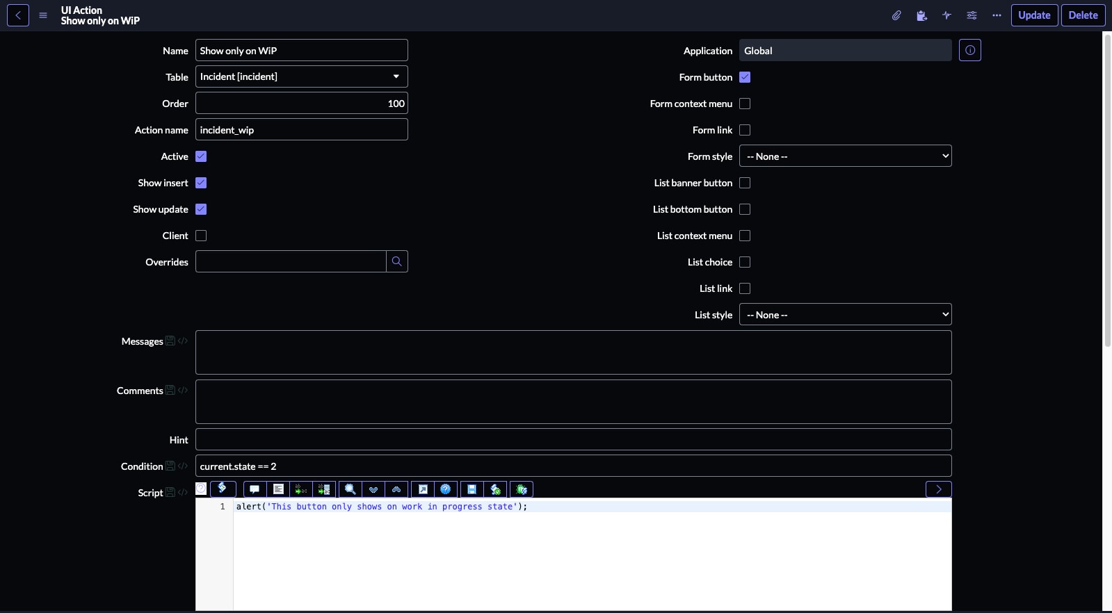 Solved: Questions about buttons in the record workspace - ServiceNow ...