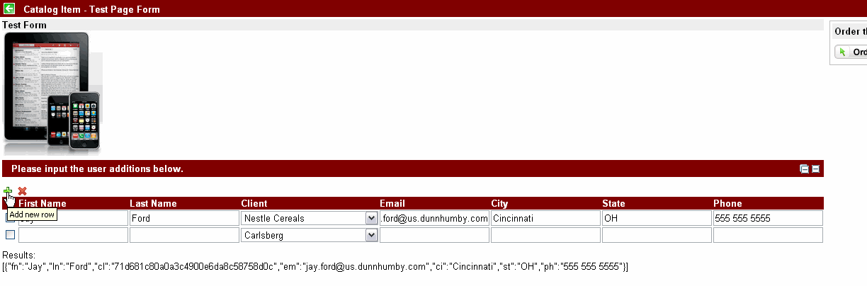 Creating Embedded List like function on a Catalog ... - ServiceNow ...