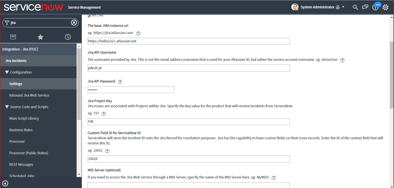 Solved: how to create incident from servicenow instance t ...