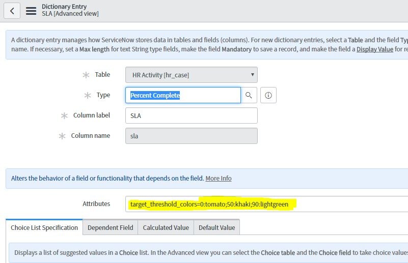How to control list view field color attributes ba... - ServiceNow ...