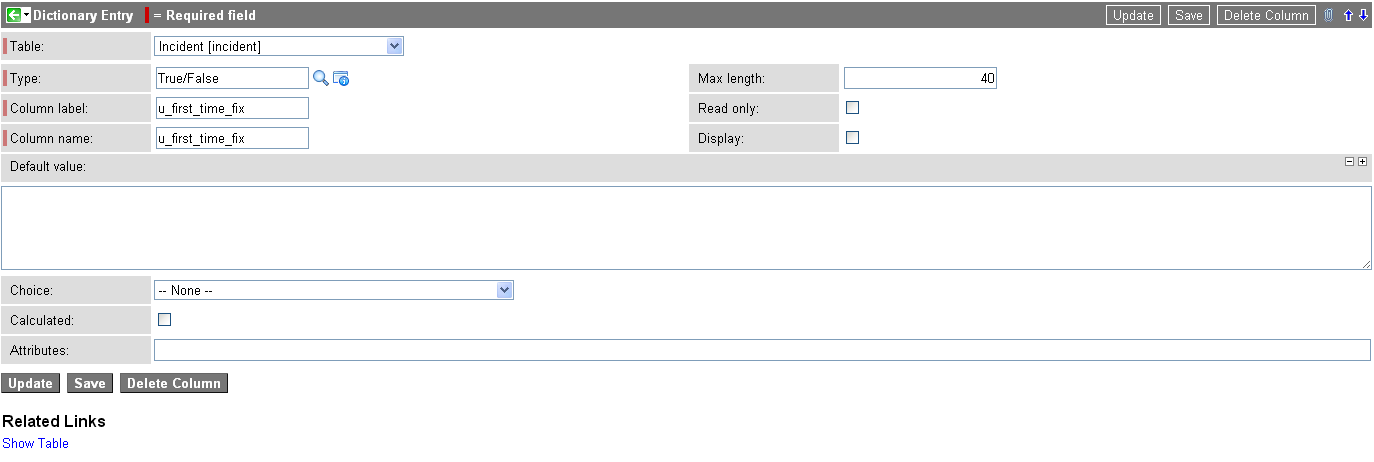 Solved: Why can't I edit this dictionary entry? - Page 3 - ServiceNow ...
