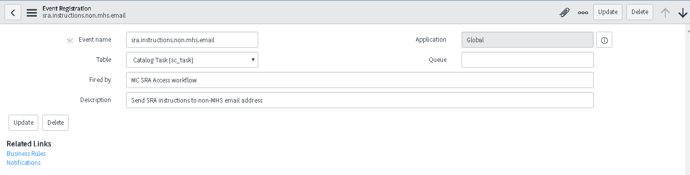 Solved: Event in workflow to send email notification - ServiceNow Community
