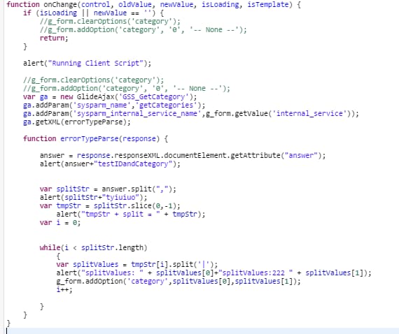 Solved: GlideAjax in Catalog Client Script - ServiceNow Community