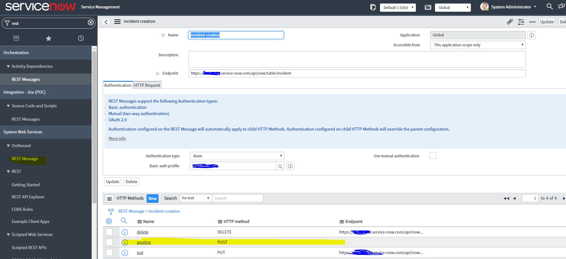 Servicenow Restclient REST POST NOT WORKING - ServiceNow Community