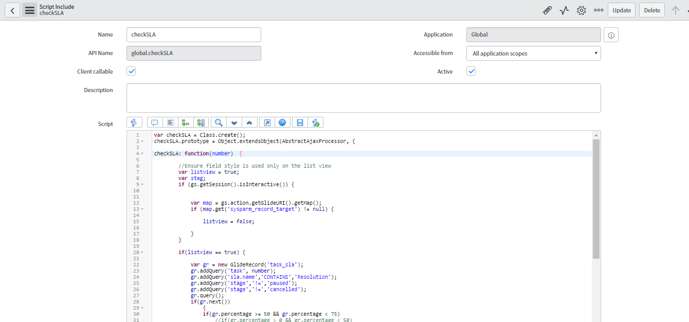 Solved: I want to add SLA color coding to incident list bu... - Page 2 ...