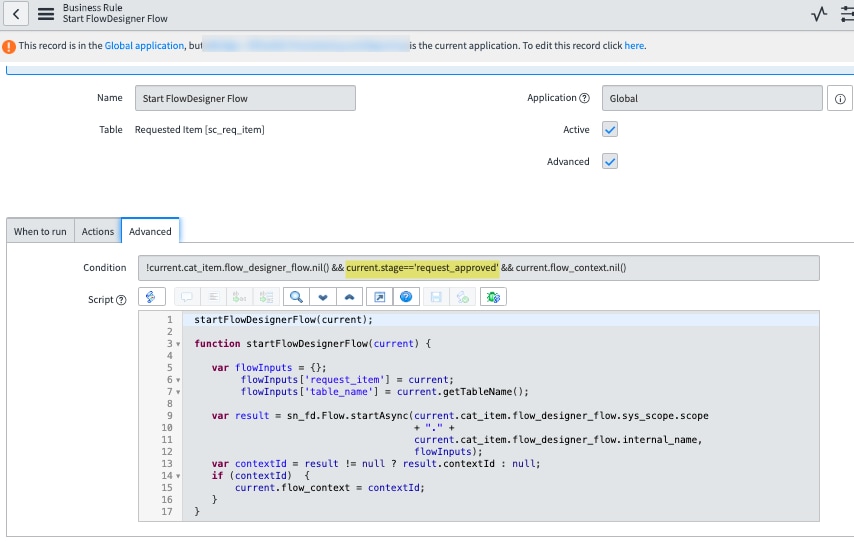 Solved Flow Designer not Triggering for Service Catalog R