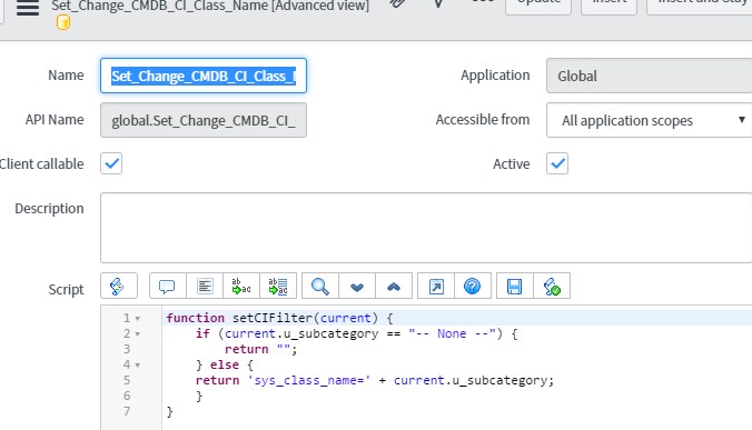 Dynamic Reference Qualifier not working - ServiceNow Community