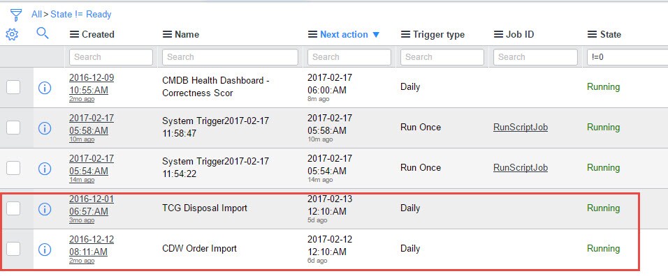 Solved: How to cancel a hung scheduled job? - ServiceNow Community