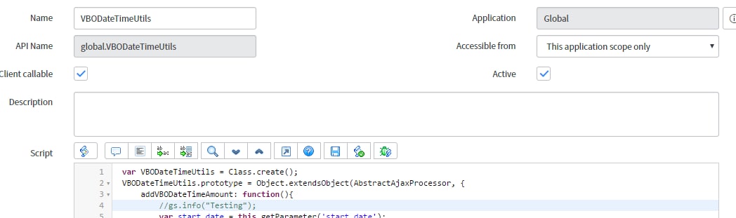 Error while calling Script Include from Client Scr... - ServiceNow ...