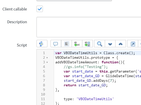 Error while calling Script Include from Client Scr... - ServiceNow ...