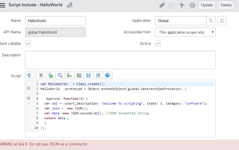 Solved: How to set Field values " script include to client... - Page 2 ...