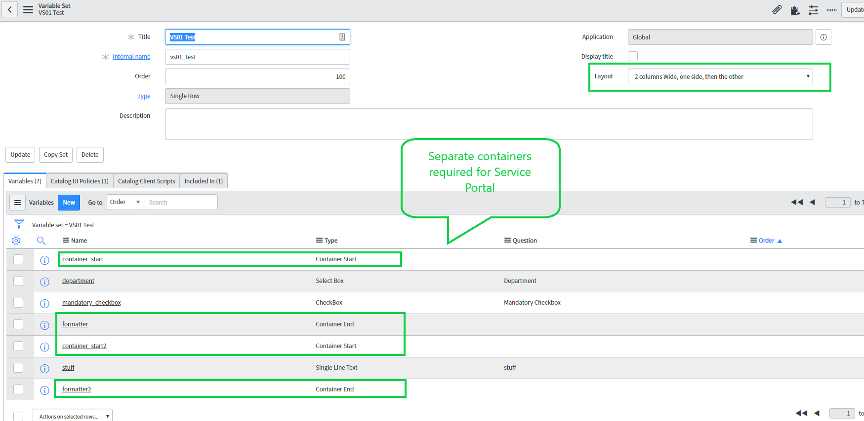 Solved: Need to split check boxes in to two columns in rec ...