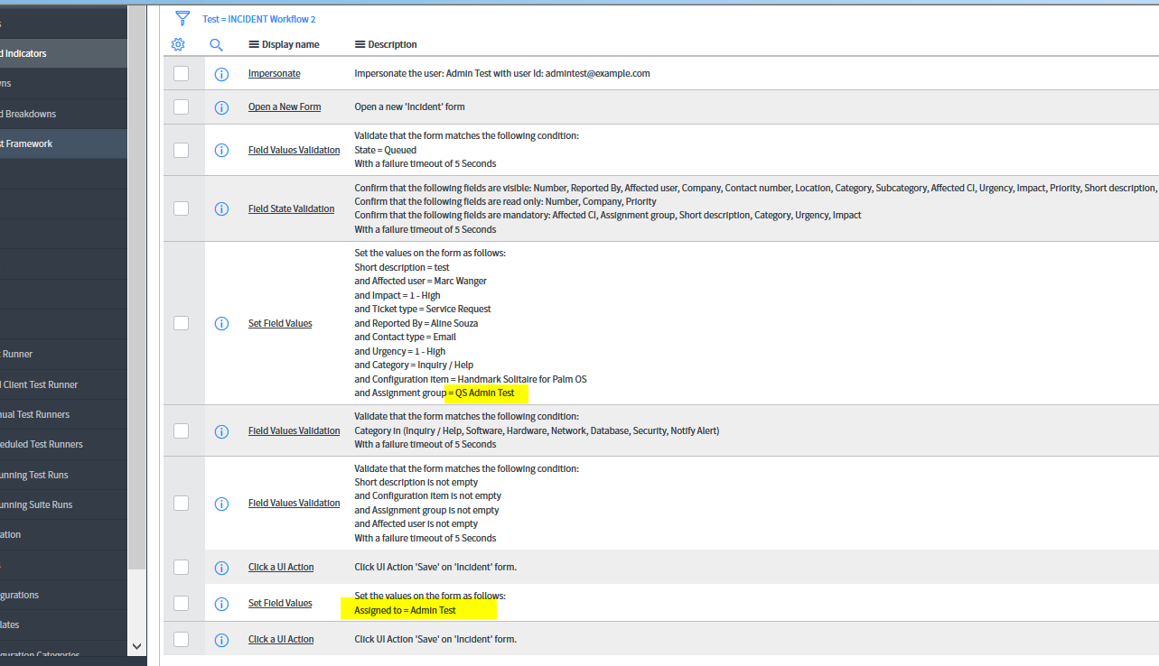 Solved: ATF error message - ServiceNow Community