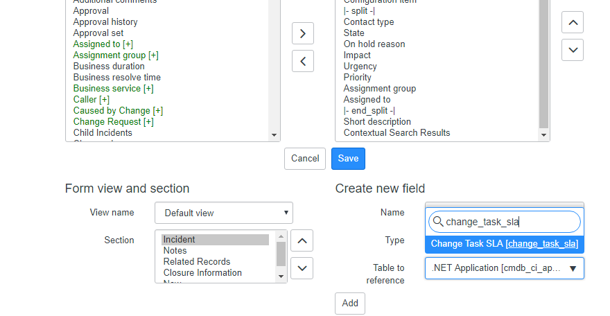 Reference to a database view - ServiceNow Community