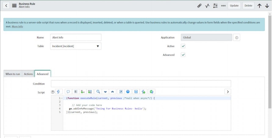 Basic Scripting Questions and Answers. - ServiceNow Community
