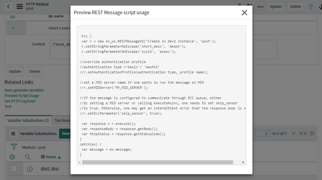 ServiceNow to ServiceNow Integration - Step by Ste... - ServiceNow ...