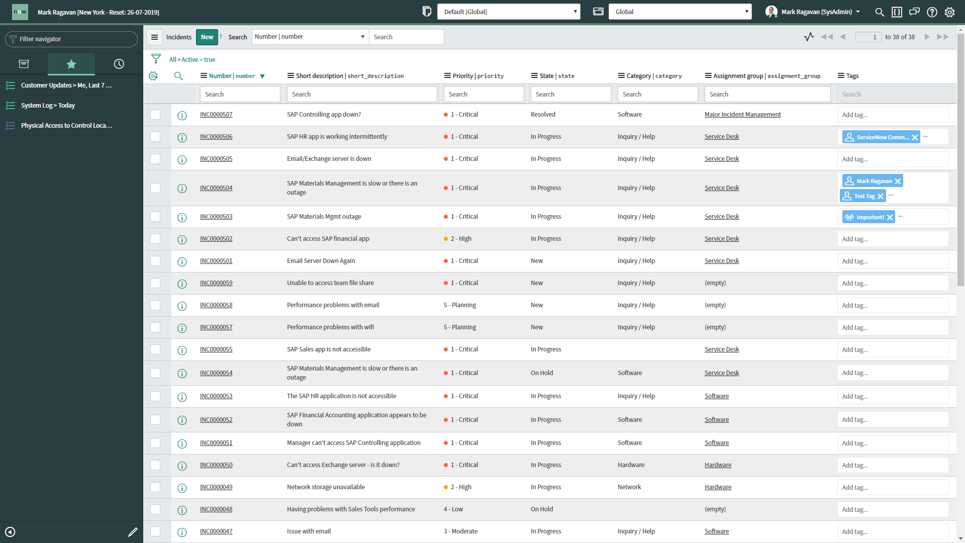 Scripted Tags - ServiceNow Community