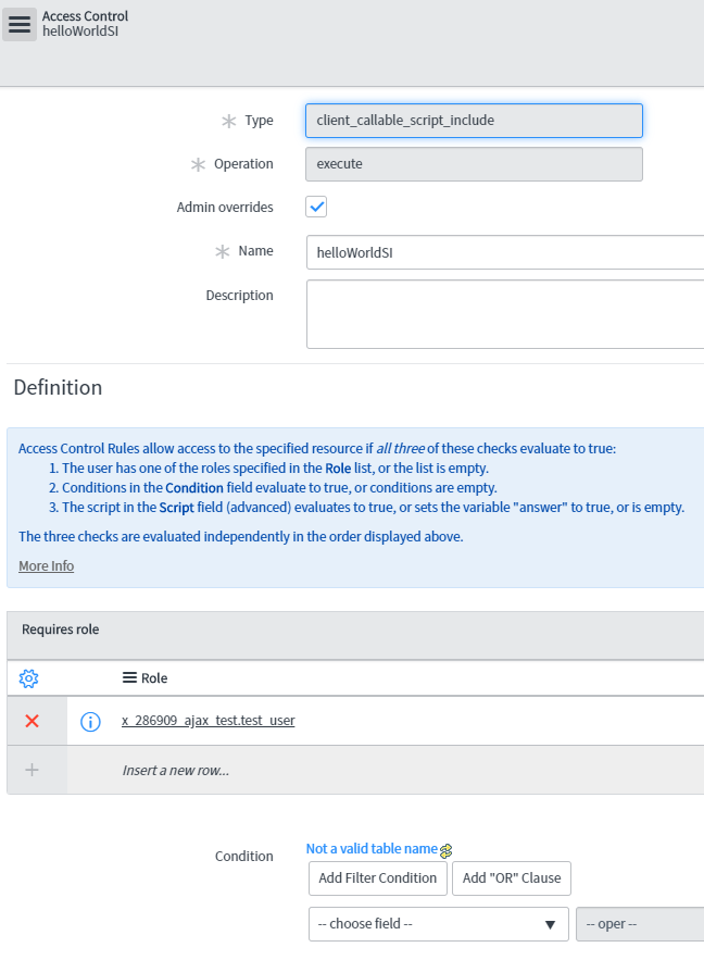 Ajax calls to script include denied in scoped app ... - ServiceNow ...