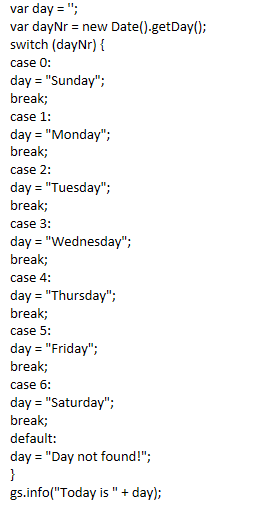 How to use switch case in Javascript with example:... - ServiceNow ...