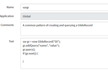 No need to remember the code syntax anymore...Use ... - ServiceNow ...