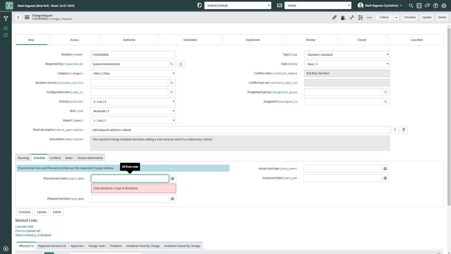 No Code date validations through (Catalog) UI Poli... - ServiceNow ...